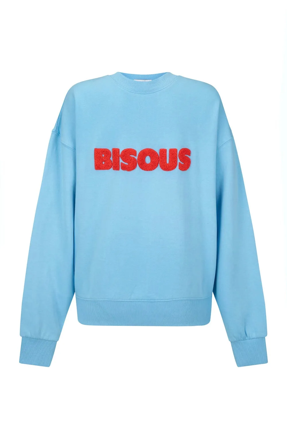 Bisous Ice Blue Sweatshirt