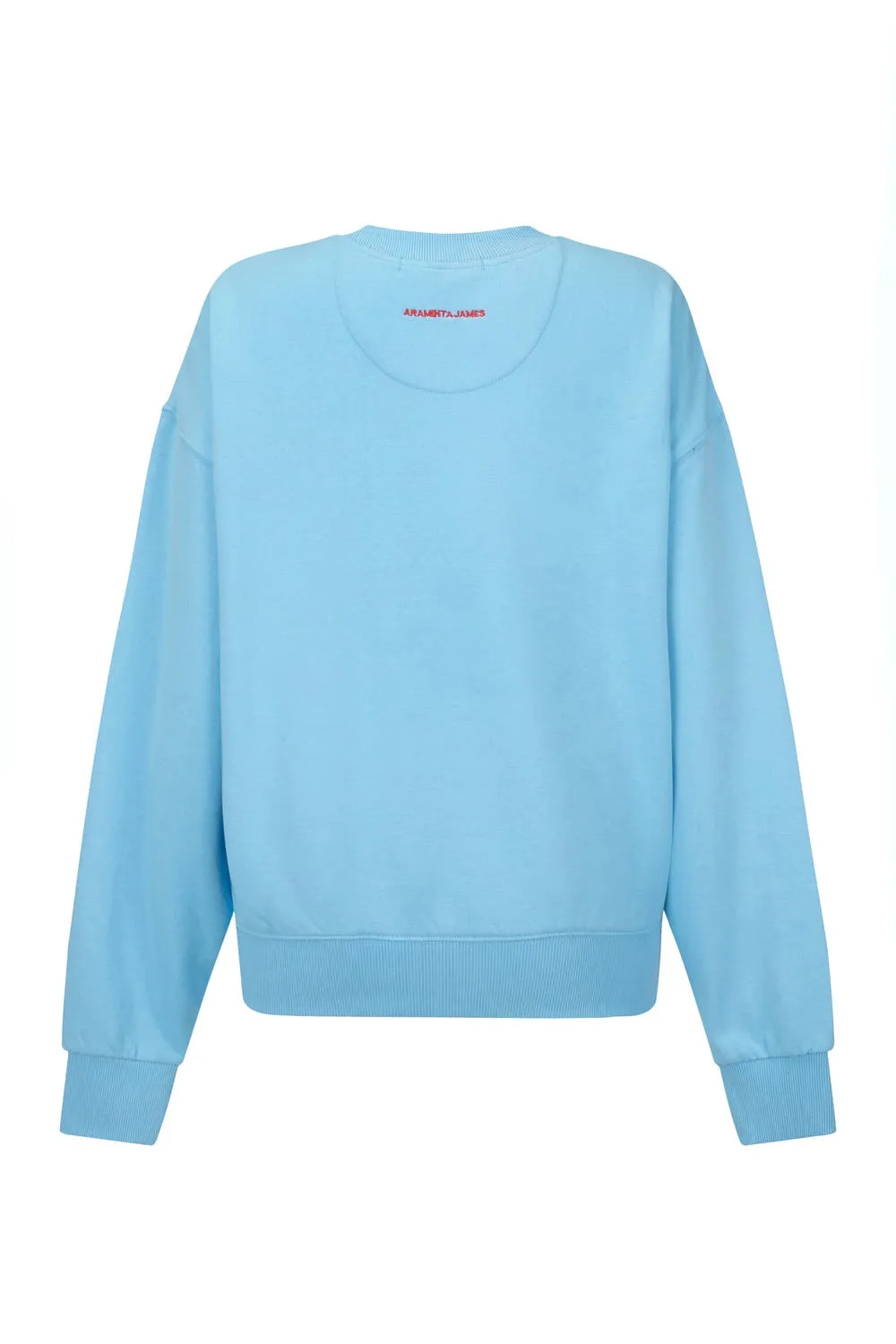 Bisous Ice Blue Sweatshirt