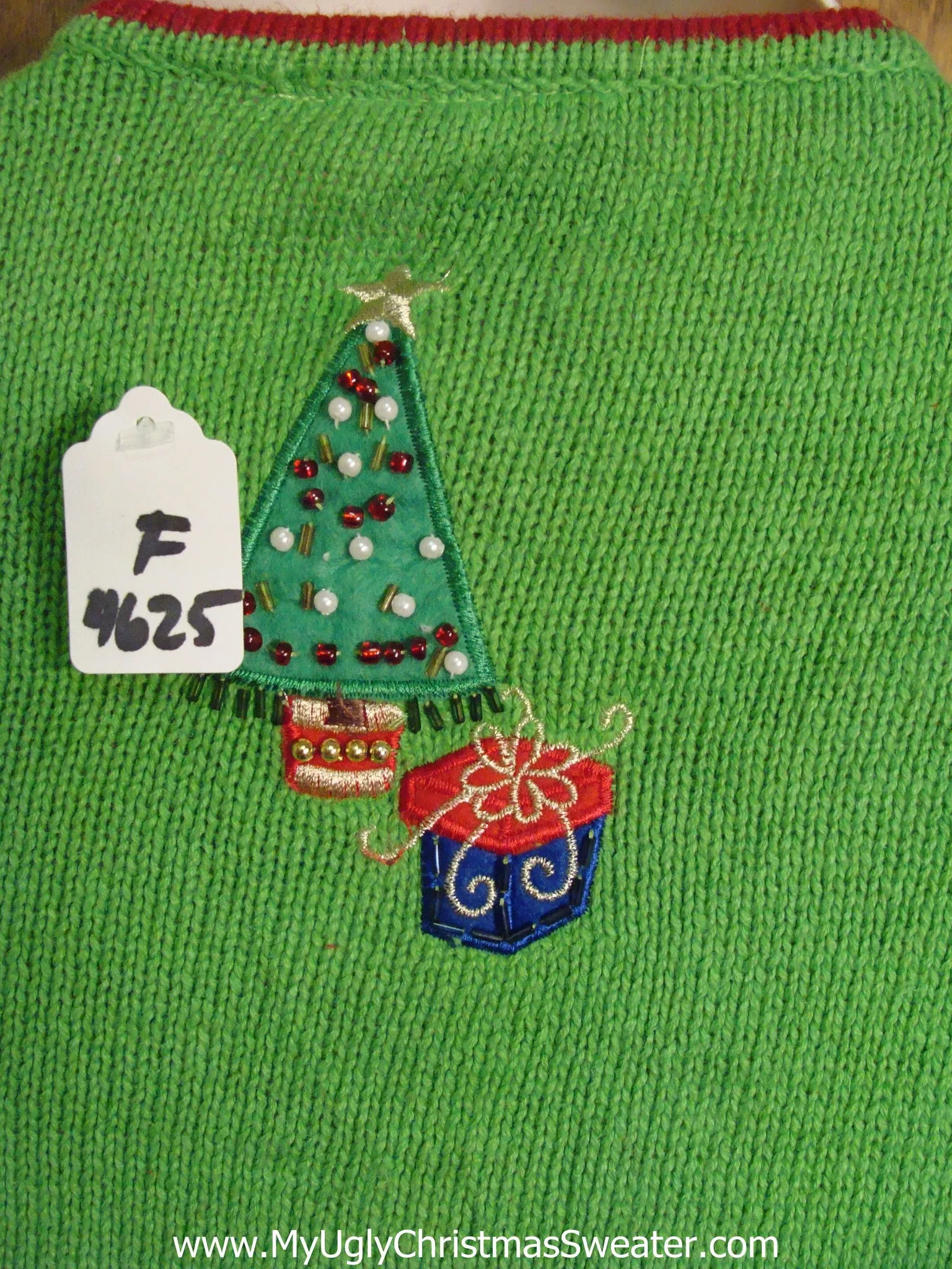 Child Size Green Ugly Christmas Sweater