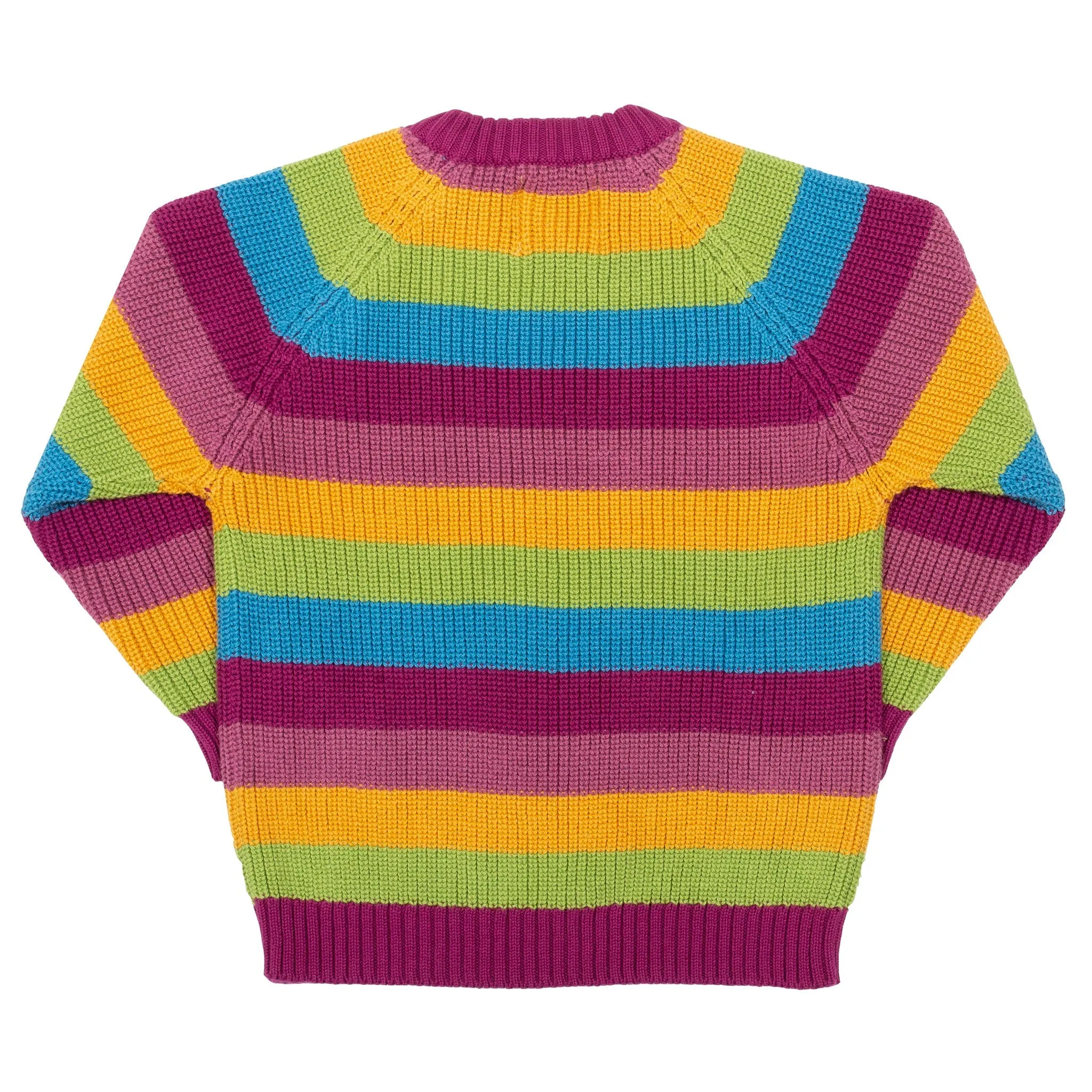 Chunky rainbow jumper