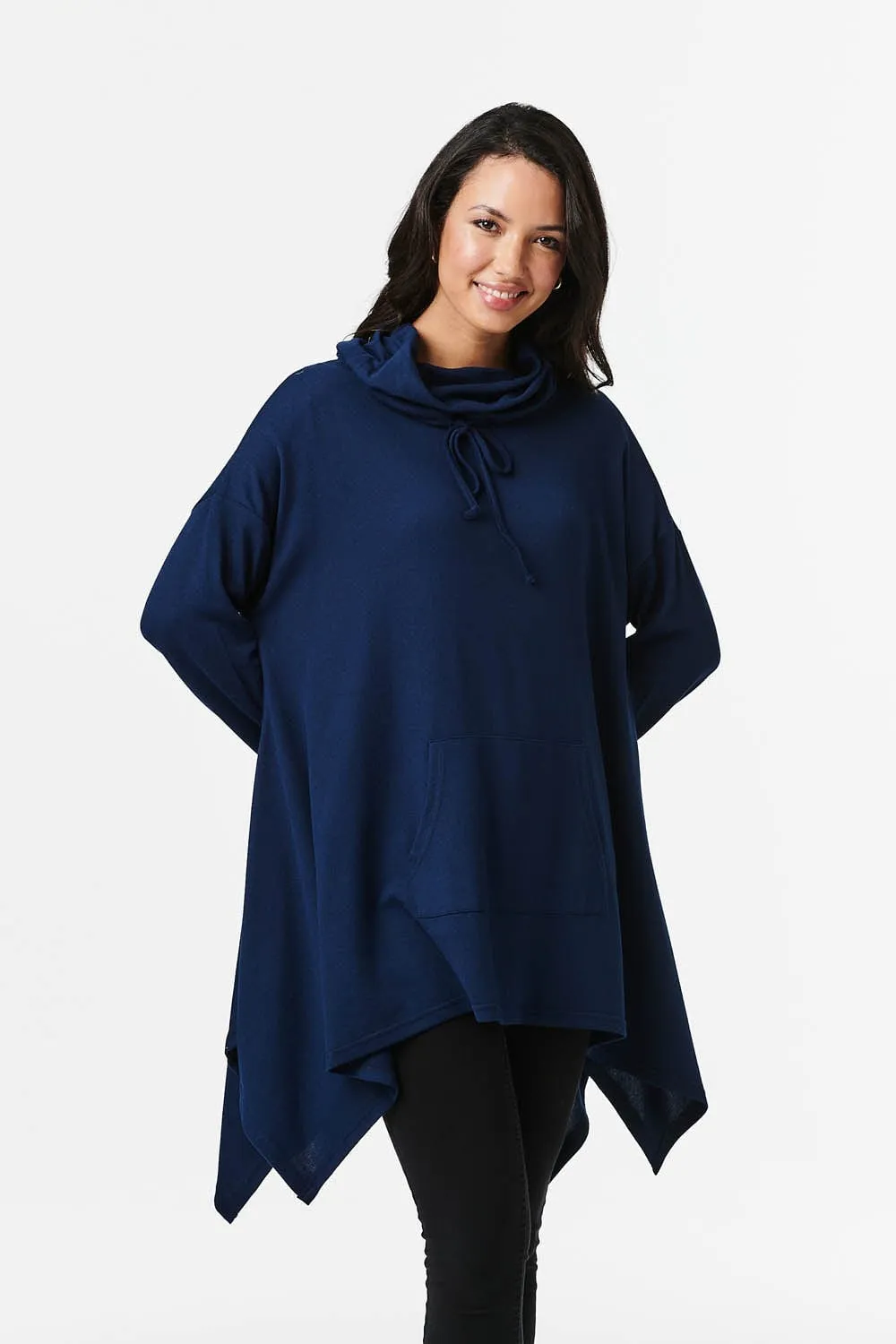 Cowl Neck Oversized Jumper