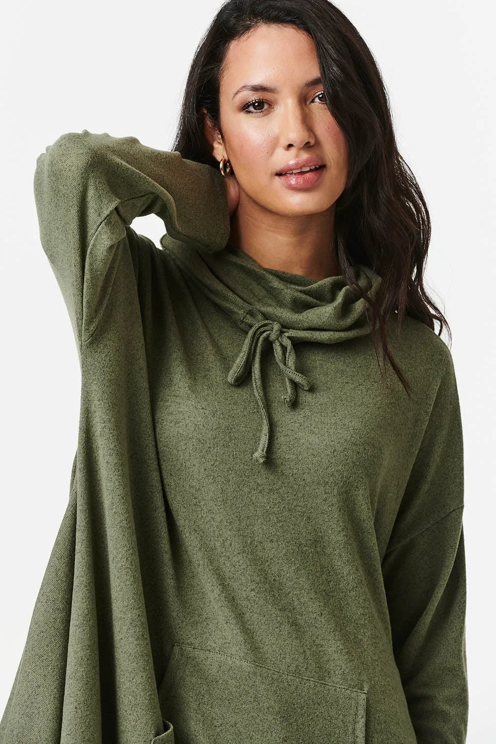 Cowl Neck Oversized Jumper