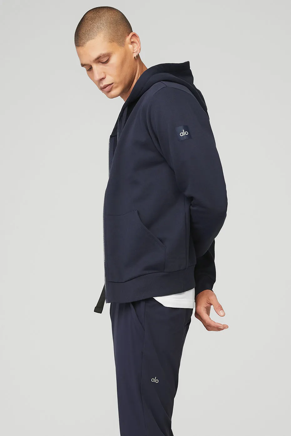 Everyday Full Zip Hoodie - True Navy