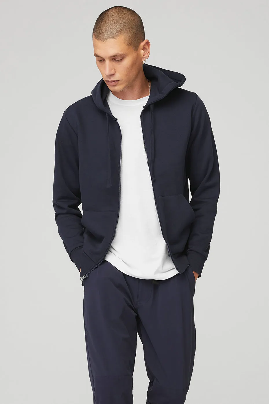 Everyday Full Zip Hoodie - True Navy