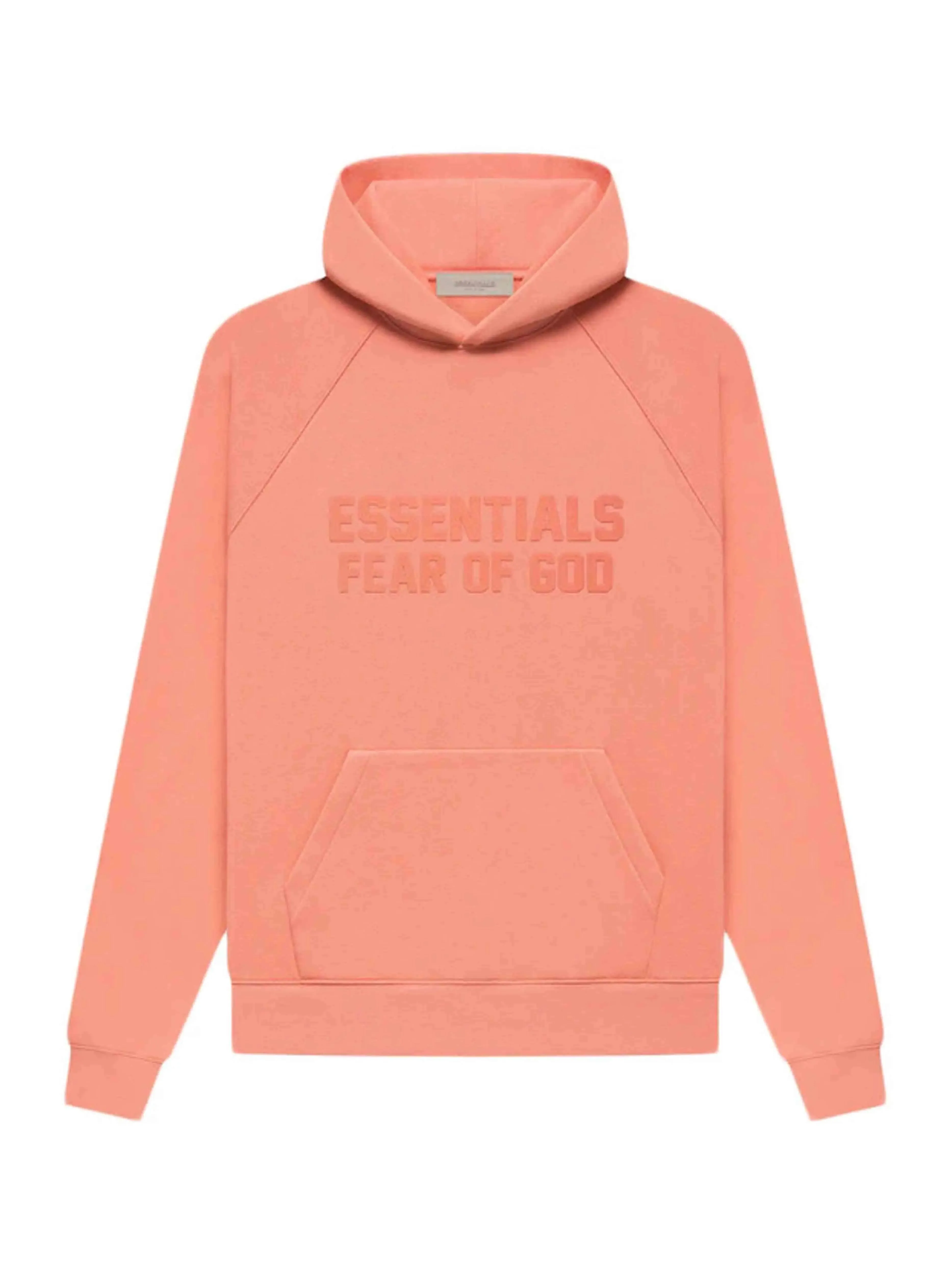 Fear of God Essentials Hoodie Coral [FW22]