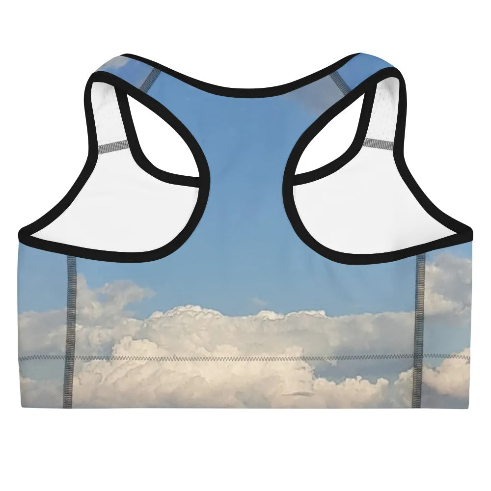 GG - Sports bra - Clouds & Blue Sky