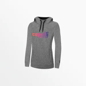 GIRL'S LOGO HEATHER PULLOVER HOODIE