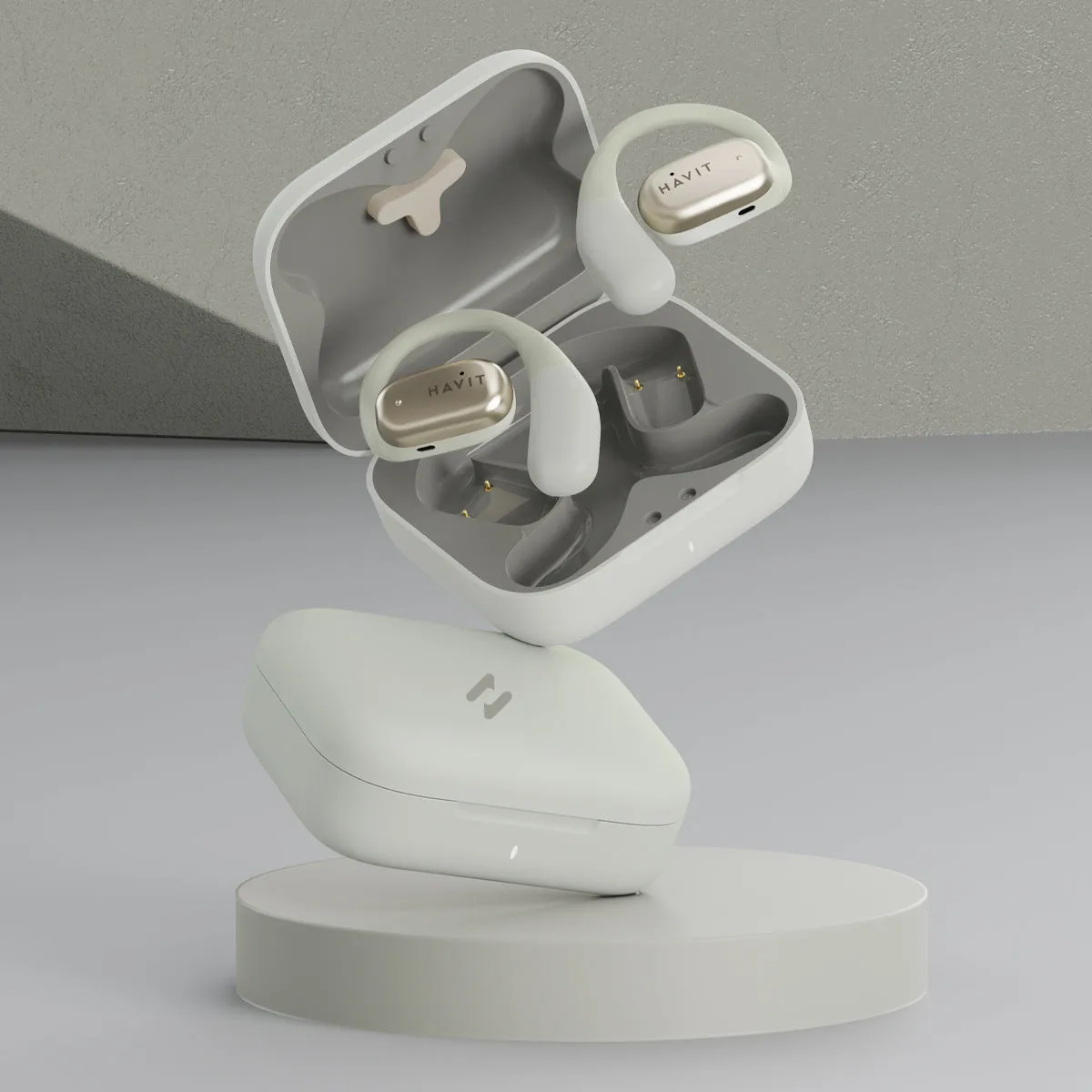 HAVIT OWS902 Clip-On Air Conduction Wireless Earbuds