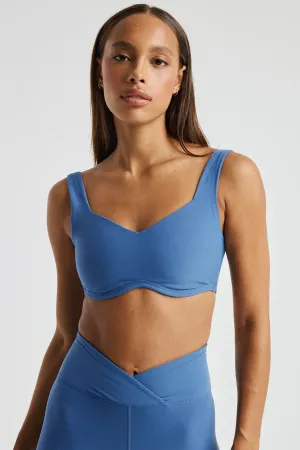 Isadora Bra in Tide Blue