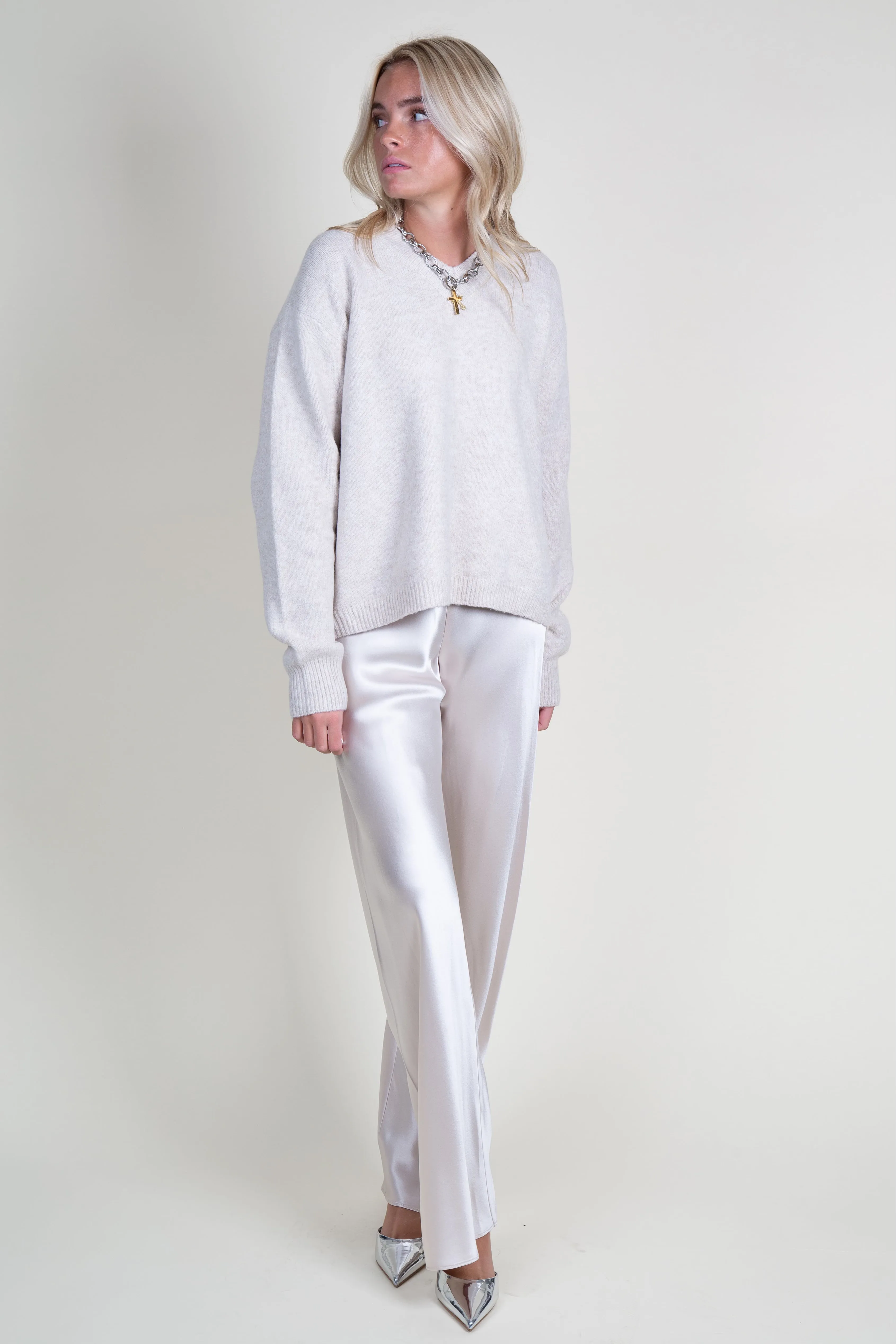 JOHN   JENN | Charlie Sweater - Cream