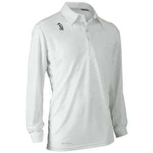 Kookaburra Active White Cricket Long Sleeve Shirt