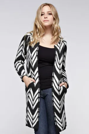 Long Ladies Cardigan