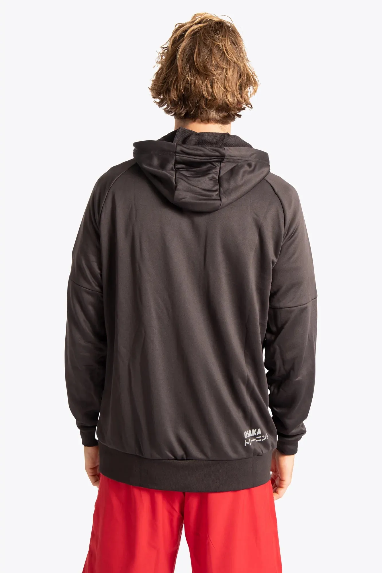 Men's Training Zip Hoodie - BLACK