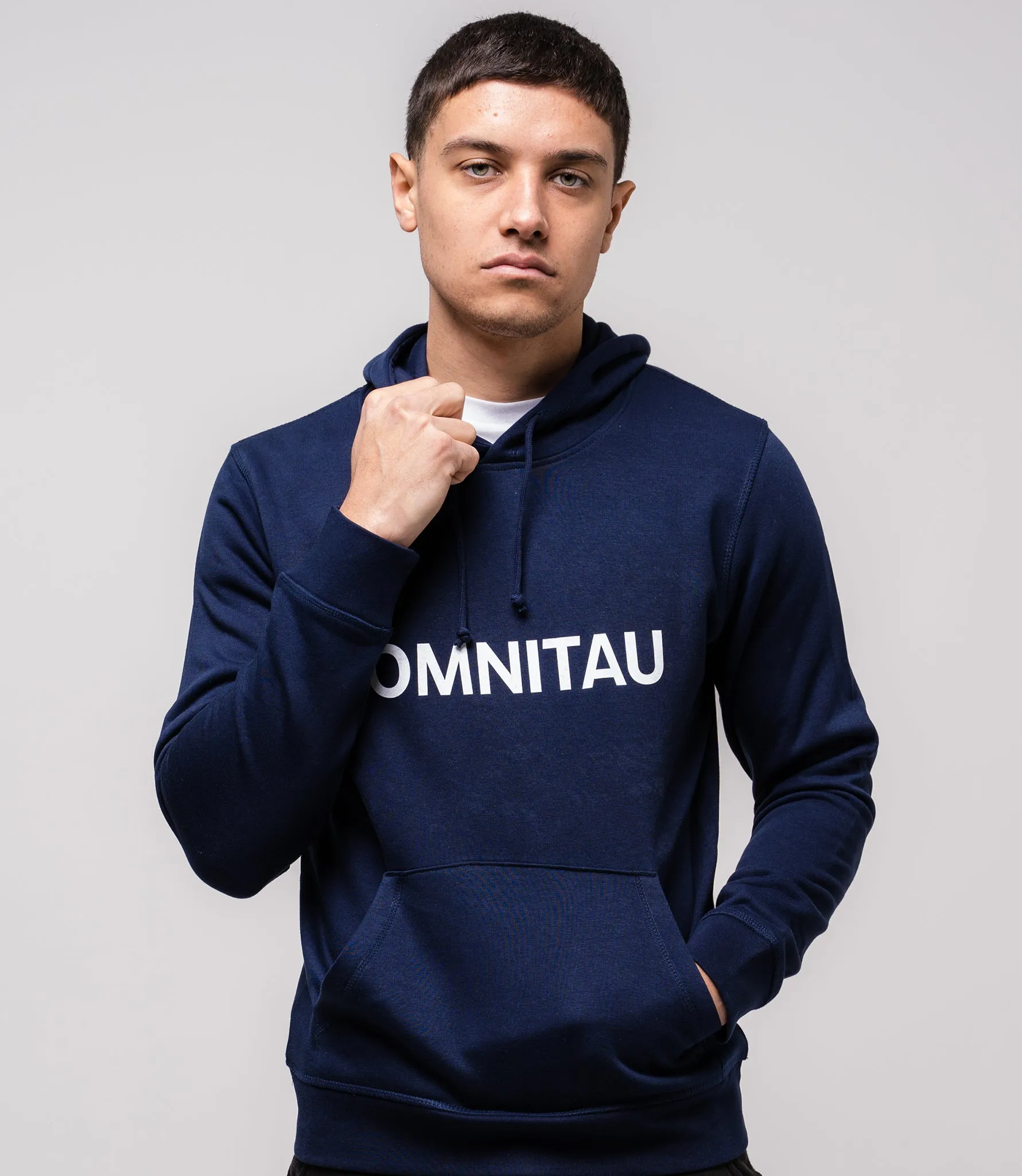 Omnitau Men's OmniX Organic Cotton Omni Hoodie - Navy