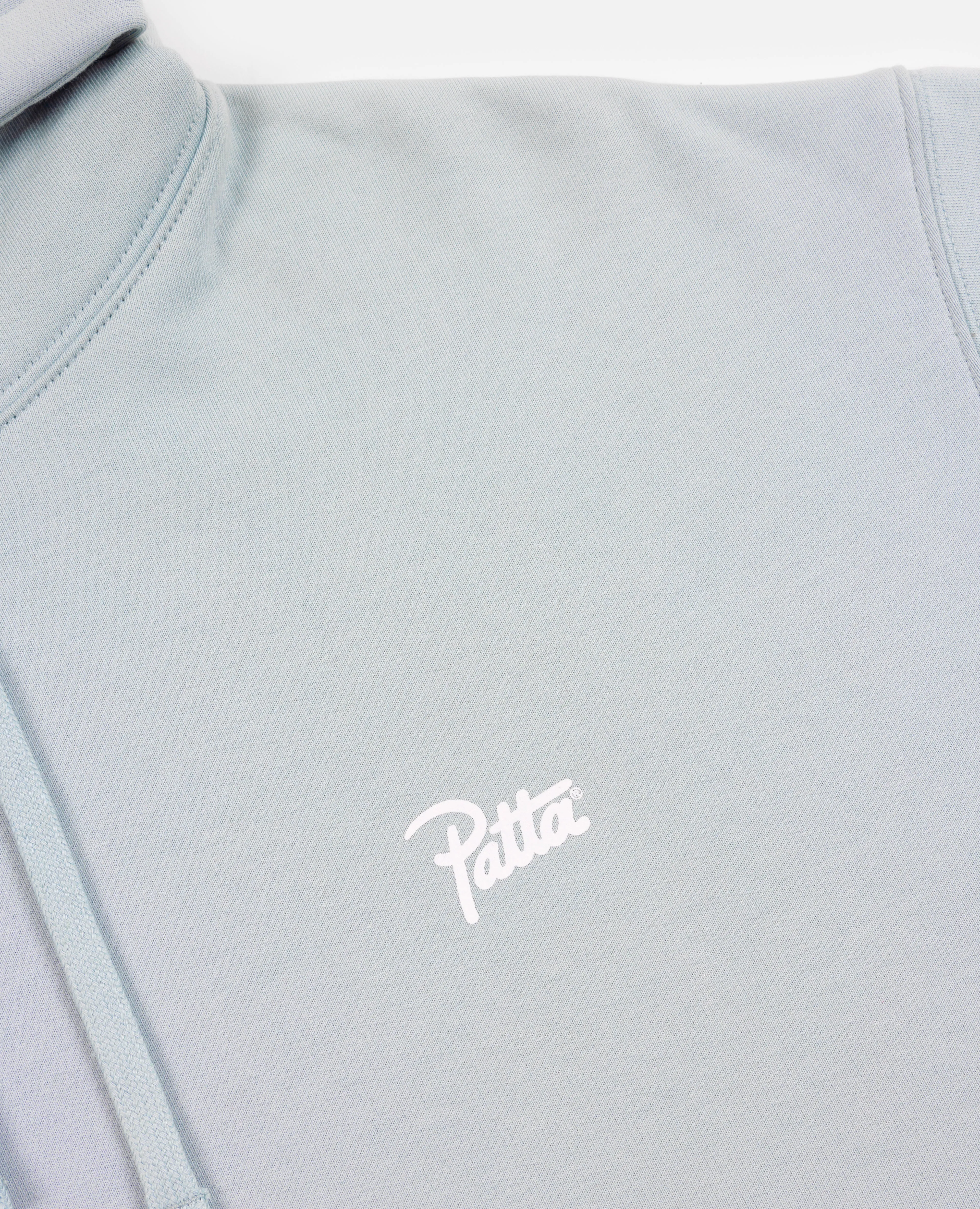 Patta Basic Hooded Sweater (Pearl Blue)