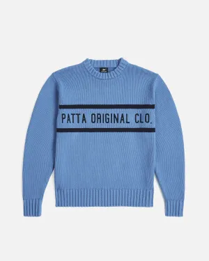 Patta Original Clothing Knitted Jumper (Dusty Blue)