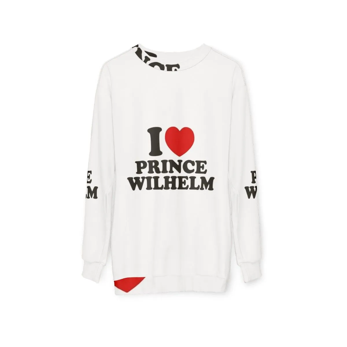 "I Love Prince Wilhelm" Young Royals Sweatshirt