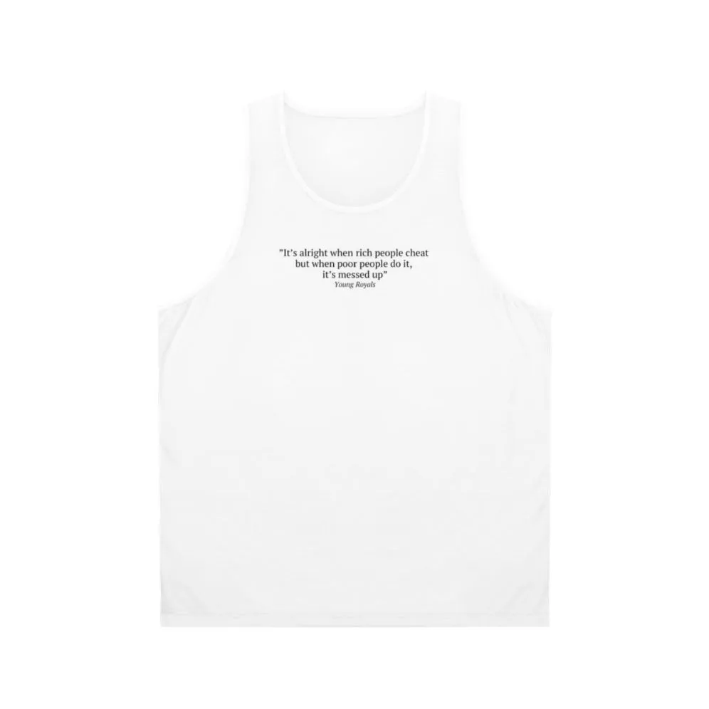 "It's Alright When Rich People Cheat" Unisex Tank Top