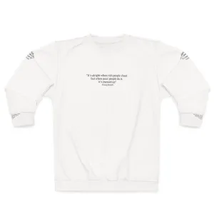 "It's Alright When Rich People Cheat" Young Royals Inspired Sweatshirt