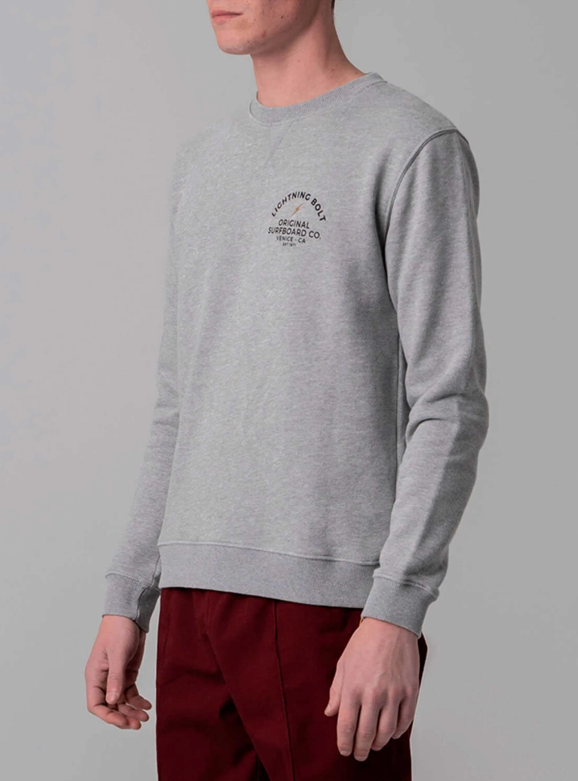 REGULAR SWEATSHIRT WITH FRONT AND BACK PRINT