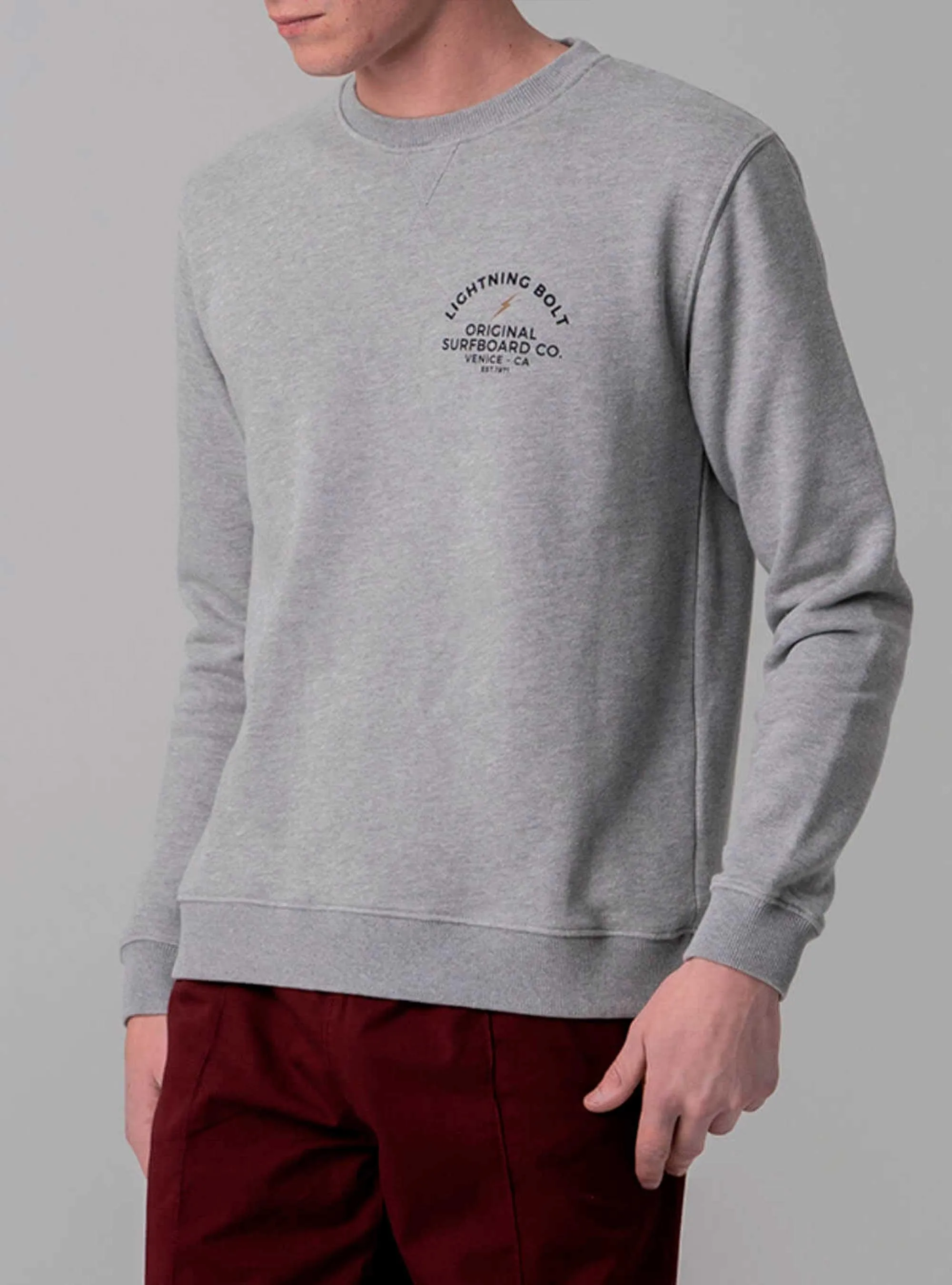 REGULAR SWEATSHIRT WITH FRONT AND BACK PRINT