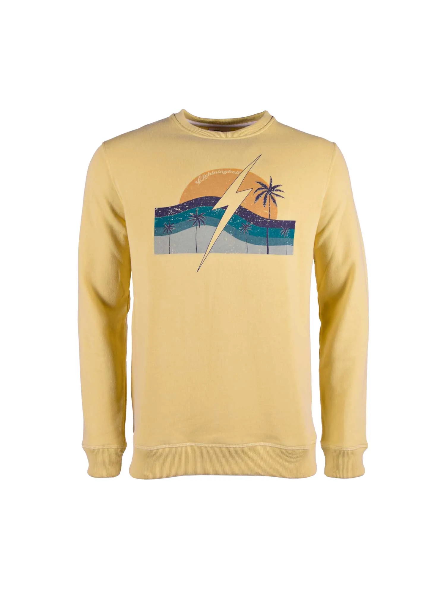 REGULAR SWEATSHIRT WITH FRONT PRINT