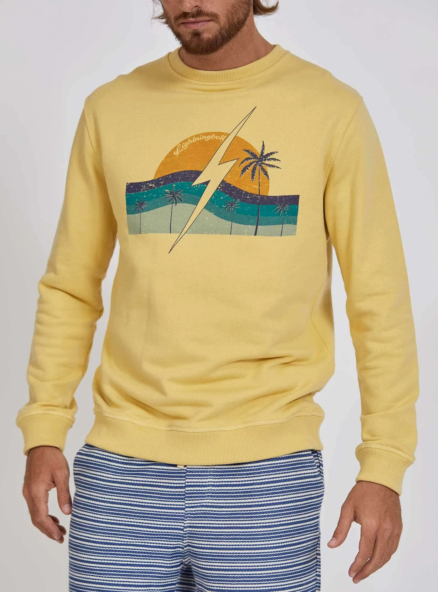 REGULAR SWEATSHIRT WITH FRONT PRINT