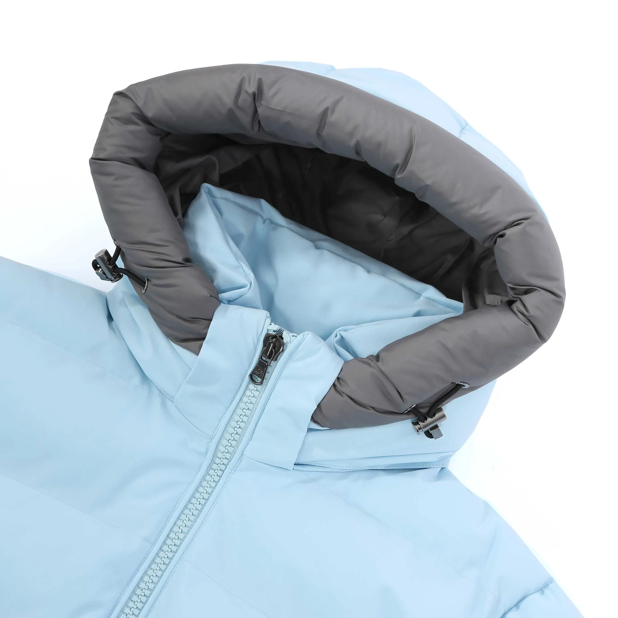 Sandbanks Banks Puffer Jacket in Crystal Blue