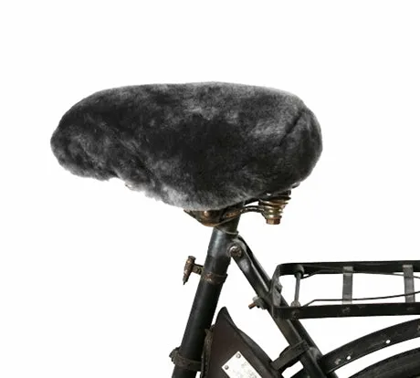 Sheepskin Bicycle Seat Cover