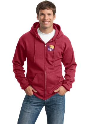 Spruce - Port & Company® - Classic Full-Zip Hooded Sweatshirt (PC78ZH)