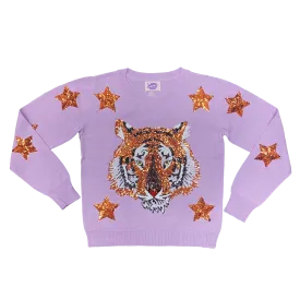 Star Struck Bronze Mega Tiger Sweater