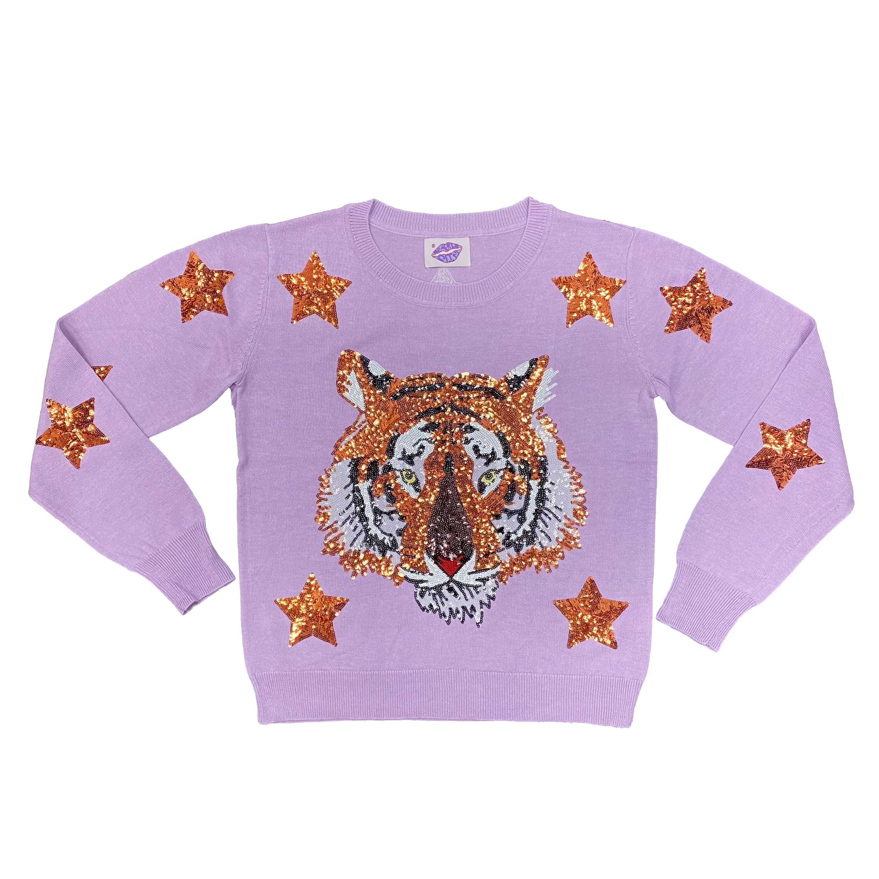 Star Struck Bronze Mega Tiger Sweater