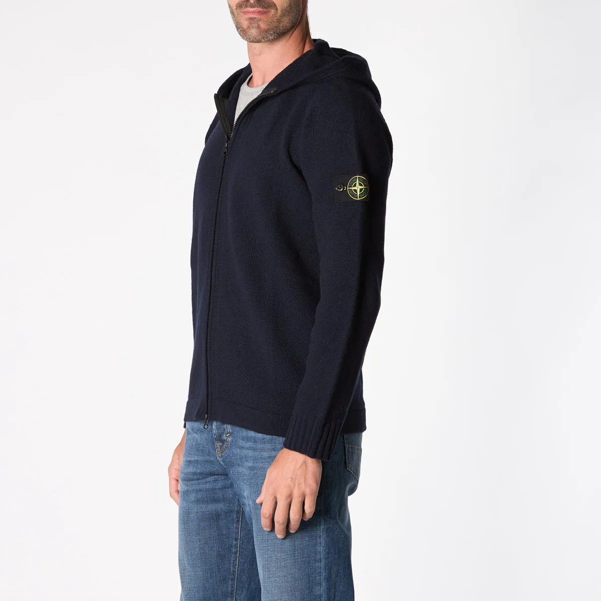 STONE ISLAND SWEATER 8115567A3 V0020 BLU