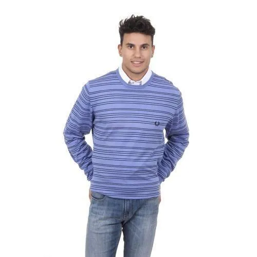 Striped XXL Fred Perry Mens Sweater 30412128 0036