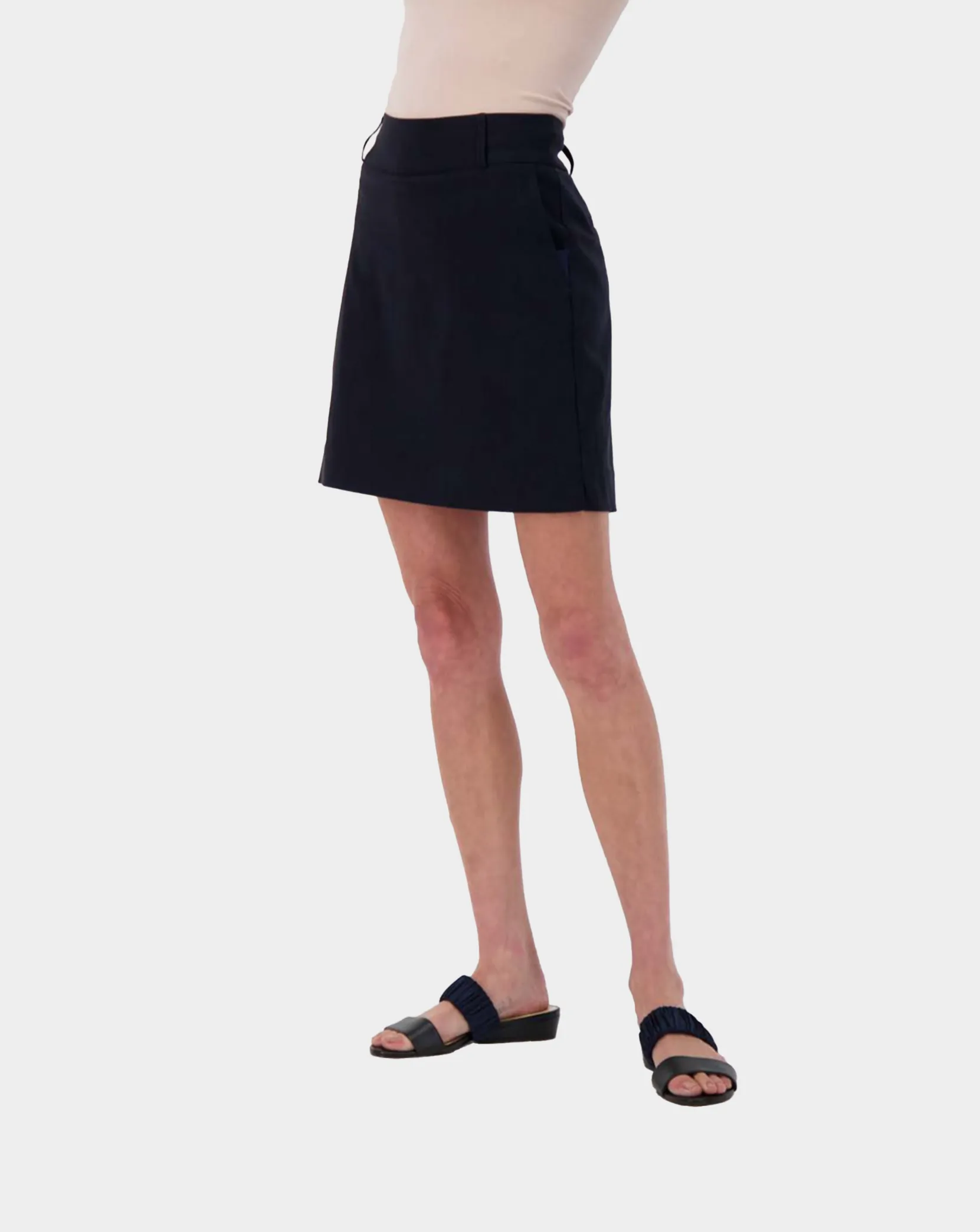 The Pull On Tummy Control Skort With Pockets